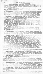 Document - Historical Notes, Historical Notes for Doncaster, Templestowe, Croydon, Ringwood, Nunawading (undated) - Ringwood Historical Research Group, 2-Nov-68