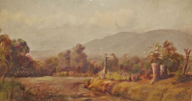 Painting, "Wantirna" - Water colour on paper by Winifred Miles (1884-1944), Undated, later than 1910