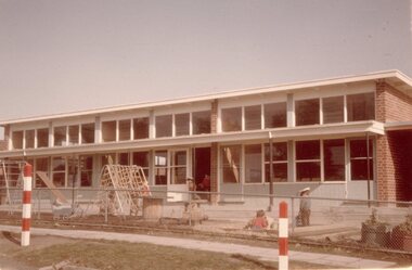 Photograph - Photographs, Ringwood Methodist Church - Extensions on Greenwood Avenue, Ringwood (Kindergarten etc). 1963