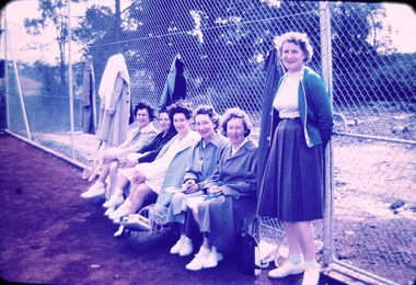 Photograph, North Ringwood Tennis Club ladies, mid 1960's