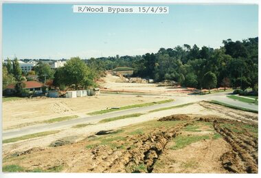 photograph, Eastlink Ringwood Bypass Construction-Ringwood Bypass 15/4/95