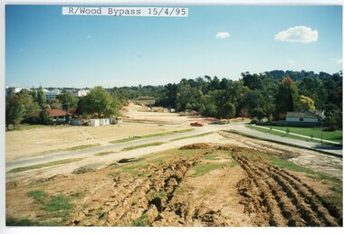 photograph, Eastlink Ringwood Bypass Construction-Ringwood Bypass 15/4/95