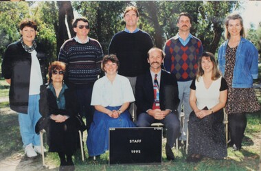 Photograph, 1995 Staff of Southwood Primary School, Maidstone Street, Ringwood, 1995
