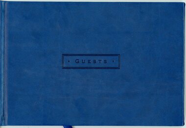 Memorabilia - Visitors Book, Guests - Ringwood & District Historical Society 60th Anniversary Open Day - 2018