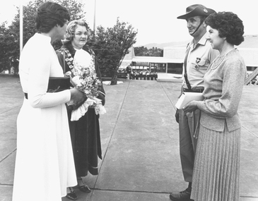 Photograph, Official opening of the Karralyka Centre, Mines Road, Ringwood on 19/4/1980 - Lady Winneke, Mayor, 19-Apr-80