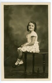 Photograph/Postcard, Studio portrait - Margaret Wilson of Ringwood-undated possibly 1930s