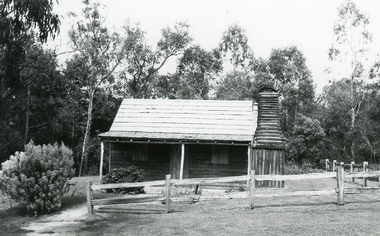 Photograph, Miner’s Cottage, Ringwood Lake, on 8th November 1992