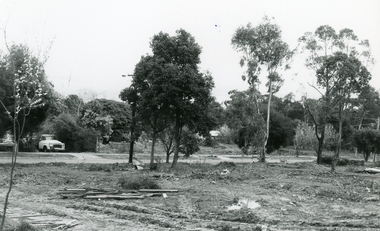 Photograph, Suda Avenue, Ringwood with car, new bypass, on 6th September 1992