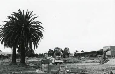 Photograph, Eastland, Ringwood, site of Esso and Scots Church Hall on 8 November 1992