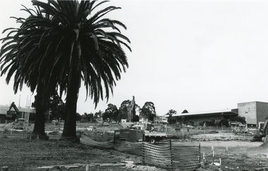 Photograph, Eastland, Ringwood, site of Esso and Scots Church Hall on 8 November 1992