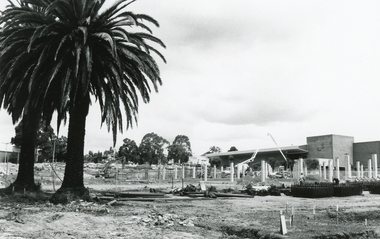 Photograph, Eastland Ringwood foundations on 28 November 1992