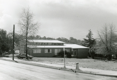 Photograph, Adelaide Street, Ringwood, Scots Church Hall on 12 September 1988