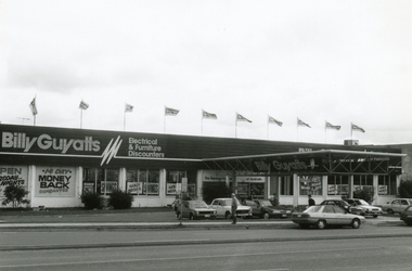 Photograph, Billy Guyatt, Maroondah Highway, Ringwood on 12 September 1988