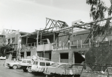 Photograph, Replacing Miss McCook's Office Building, 173 Whitehorse Road, Ringwood