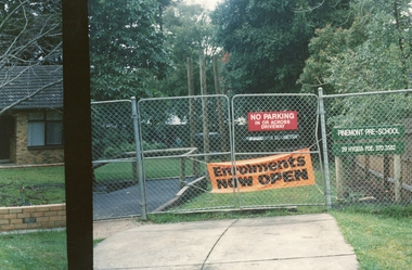 Photograph, Pinemont Pre-School, 29 Hygeia Parade, North Ringwood in 1991