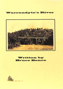 Book, Bruce Bence, Warrandyte's River, C. 1986