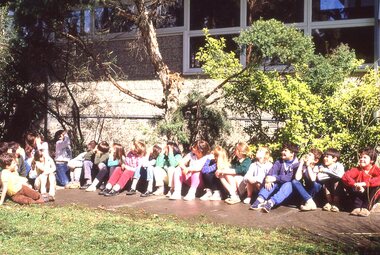 Slide Images, Southwood Primary School (Ringwood) - images from slide show created 1986 - Students