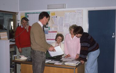 Slide Images, Southwood Primary School (Ringwood) - images from slide show created 1986 - School Office