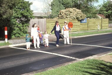 Slide Images, Southwood Primary School (Ringwood) - images from slide show created 1986 - School Crossing
