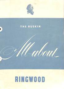 Booklet, The Ruskin All-about Ringwood.  1954, 1954