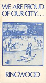 Pamphlet, We Are Proud of Our City - Ringwood (1973), 1973