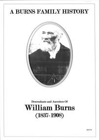 Book, A Burns Family History, 2019