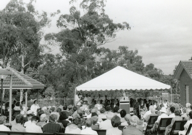 Photograph, Glamorgan Court 8th April 1989, Hon. Kay Setches, 1989