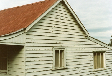 Photograph, Hill’s old house on Canterbury Road, Ringwood, demolished for the golf course July 1989, Circa 1989