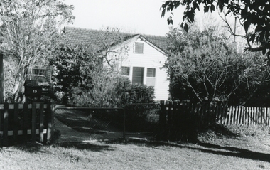 Photograph, 19 Pratt Street, Ringwood, 12th August 1991, 1991