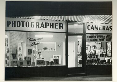 Photographs / Album, Official opening of the Ringwood Shopping Centre by Sir John Allison - 6th July 1954