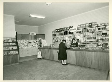 Photographs / Album, Official opening of the Ringwood Shopping Centre by Sir John Allison - 6th July 1954