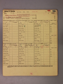 Administrative record - Rate Books, Borough of Ringwood Valuation & Rate Cards for 1944-49 (Assessments 1395-1399), March 2012