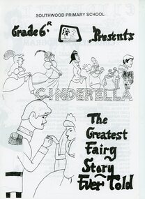 Programme, Program of Southwood Primary School's 1996 Grade 6 play, Cinderella