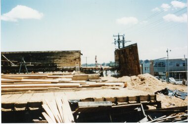 Photograph, Demolition of Ringwood Coolstores Circa 1960's