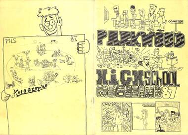Magazine, Parkwood High School Magazine 1987
