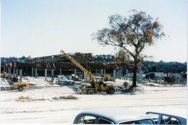 Photograph, Target Square Ringwood -construction.- circa 1960's