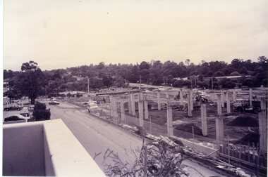 Photograph, Eastland car park construction -1992
