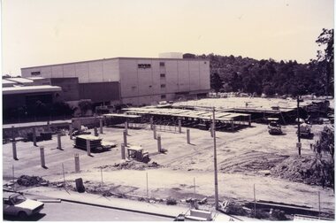 Photograph, Eastland car park construction -1992