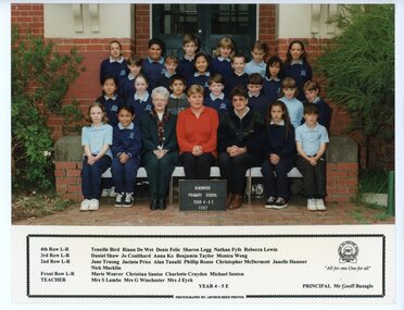 Photograph, Ringwood Primary School -  Year 4 - 5E students- 1997