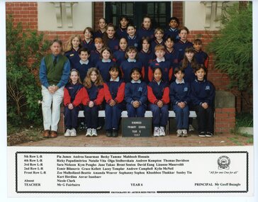 Photograph, Ringwood Primary School -  Year 6 students- 1997