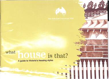 Book, What house is that?, 2007