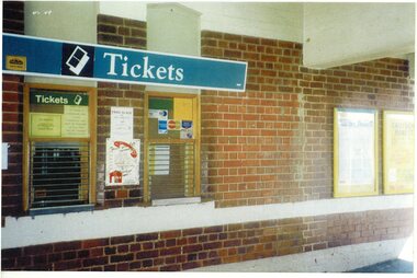 Photograph, Ringwood Railway Station before development- circa 2000