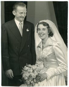 Photograph, Mr McCann - Miss Penrose wedding photograph