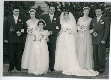 Photograph, Abrahall Wedding