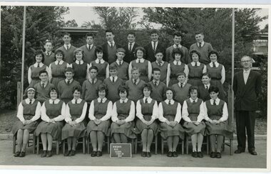 Photograph, Ringwood High School - Class photograph Form 3B -1962