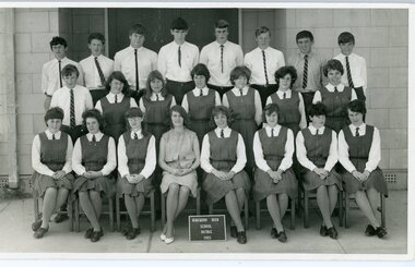 Photograph, Ringwood High School - Class photograph Matric -1965