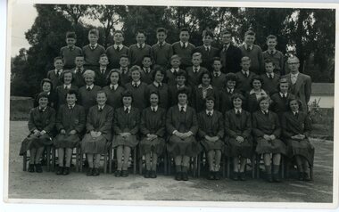 Photograph, Ringwood High School - Class photograph Circa 1960's