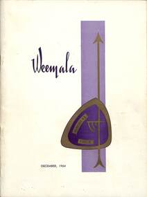 Magazine - Yearbook for Norwood High School/Secondary College, North Ringwood, Victoria, Weemala 1964