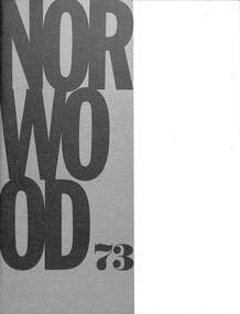 Magazine - Yearbook for Norwood High School/Secondary College, North Ringwood, Victoria, Weemala 1973