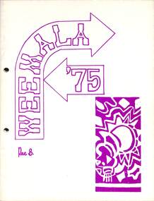 Magazine - Yearbook for Norwood High School/Secondary College, North Ringwood, Victoria, Weemala 1975